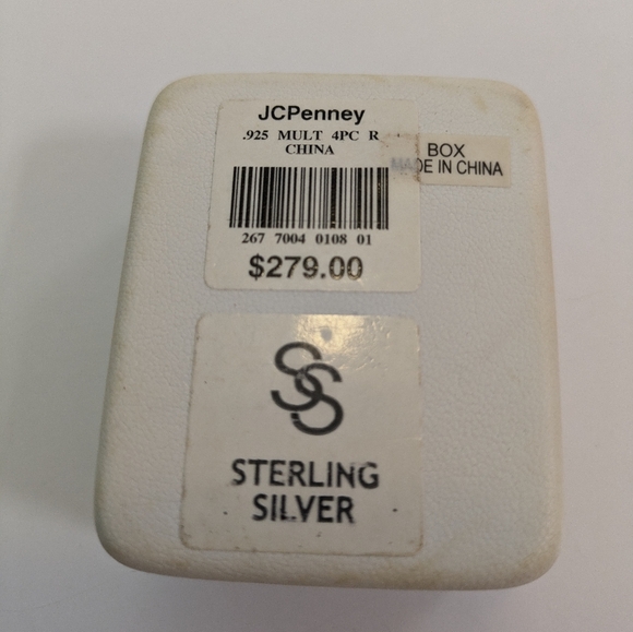 Multi 4 piece ring set - Picture 2 of 2